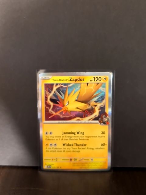 Team Rocket's Zapdos 070/182 Sv10: Destined Rivals Holo