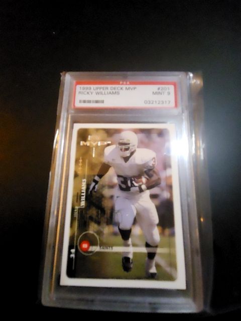 1999 Upper Deck Ricky Williams MVP SGC 9
