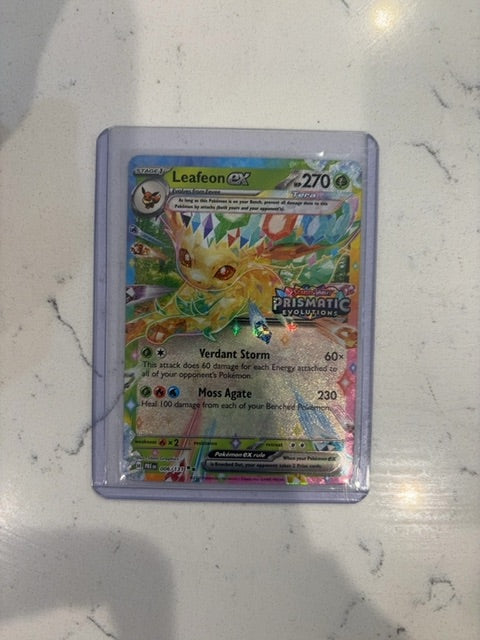 Leafeon ex prismatic stamp