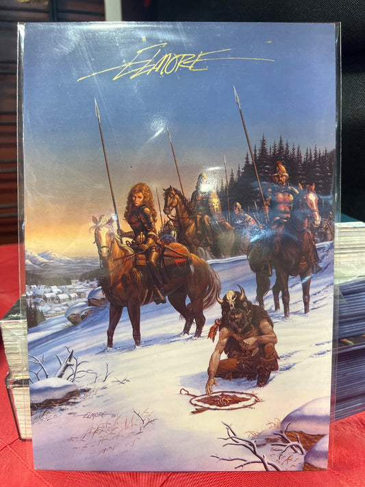 Elmore collossal card #1 signed