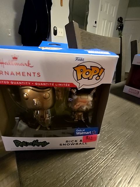 RICK & SNOWBALL ORNAMENT