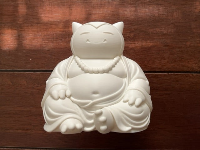 Buddhalax Snorlax Pokemon Statue - Big