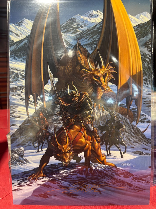 Elmore collossal card #10 signed