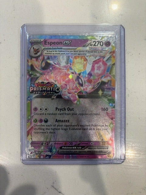 Espeon ex prismatic stamp