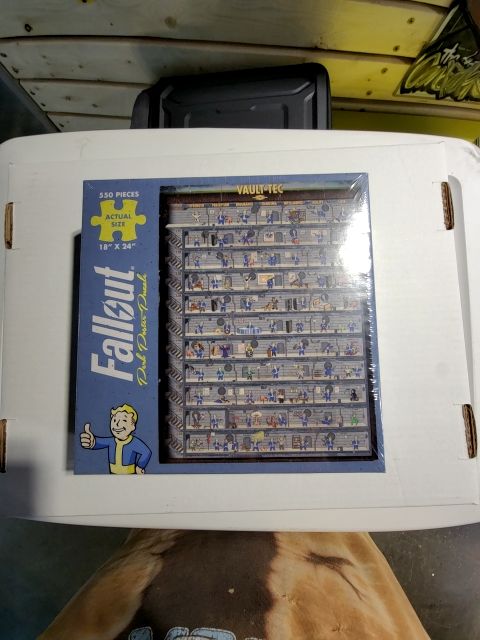 Puzzle Fallout Perk Poster