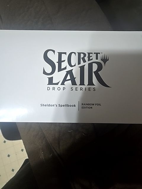 Secret Lair Sheldon's Spellbook Foil