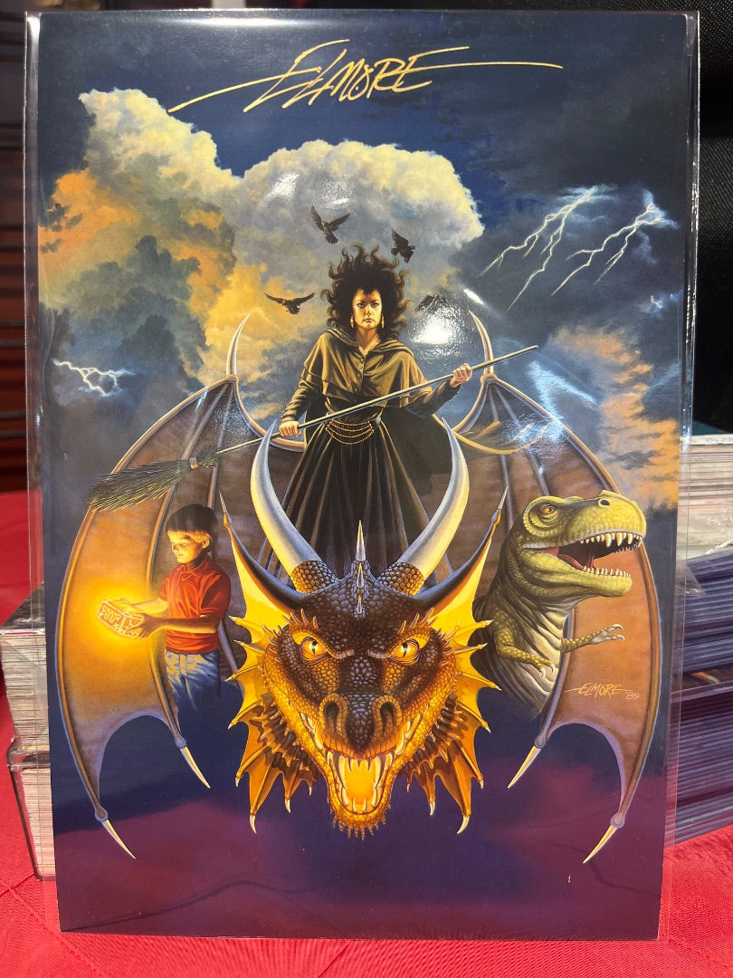 Elmore collossal card #19 signed