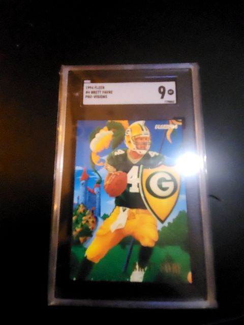 1994 Fleer Brett Favre Pro Visions SGC 9