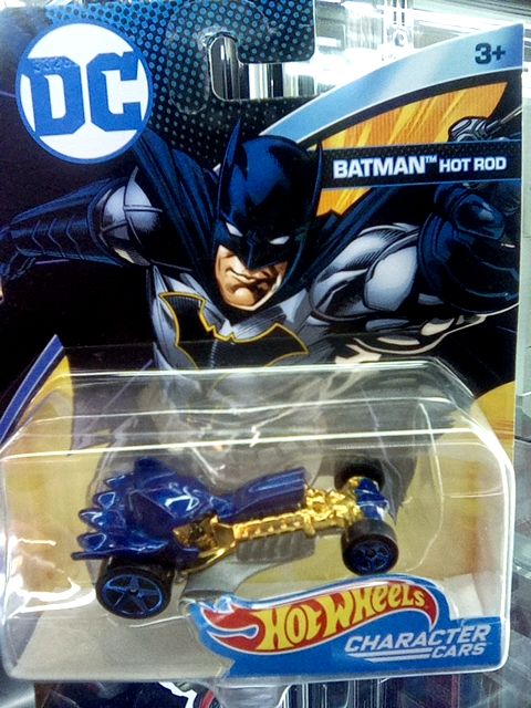 Hot wheels batman hot rod car