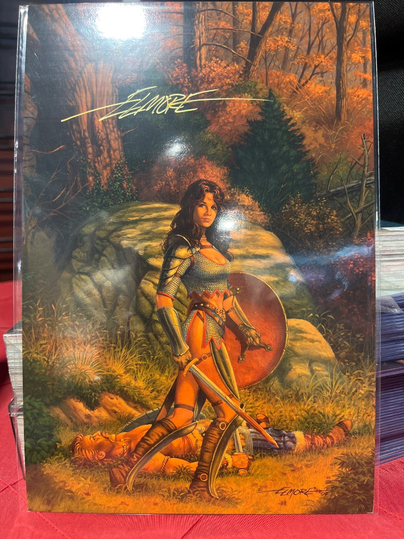 Elmore collossal card #14 signed