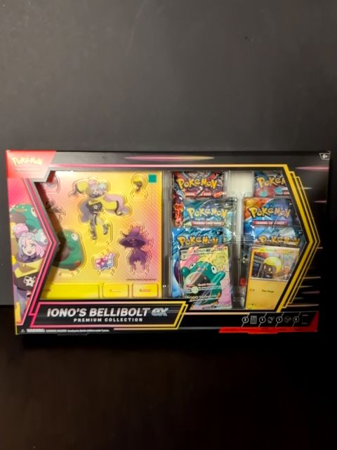 Iono's Bellibolt ex Premium Collection Box SEALED