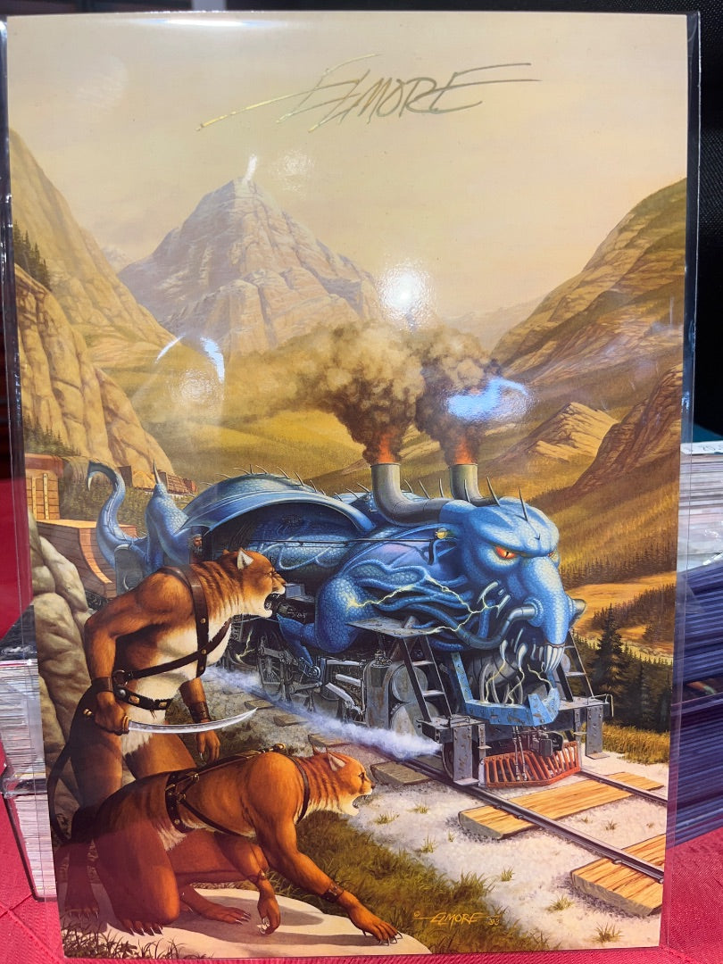 Elmore collossal card #13 signed