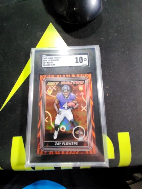 2023 Phoenix Zay Flowers RC /99 SGC 10
