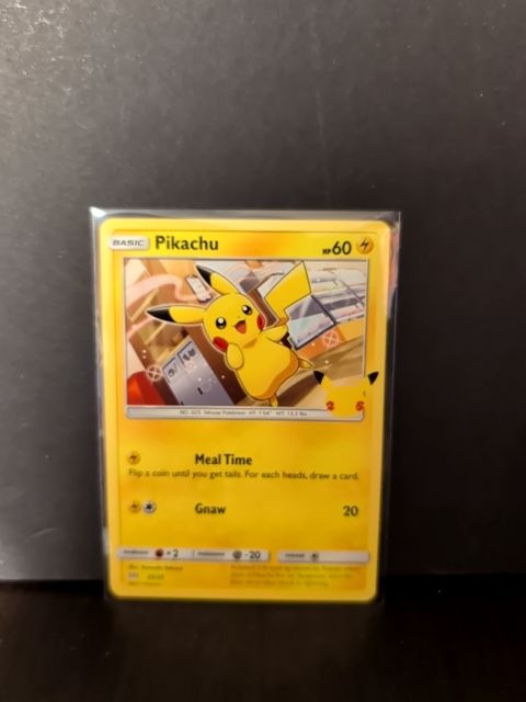 Pikachu 25/25 25th Anniversary McDonalds