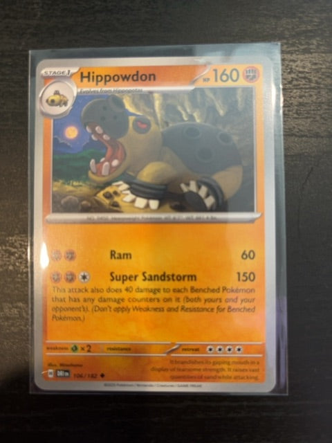 Hippowdon 106/182 Destined Rivals Regular
