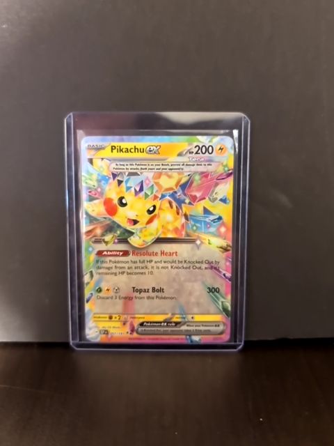 Pikachu EX Double Rare Holo Card 057/191 Surging Sparks