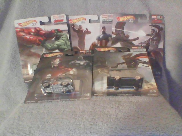 Hot Wheels marvel studios 10yr Concept art series 5/5