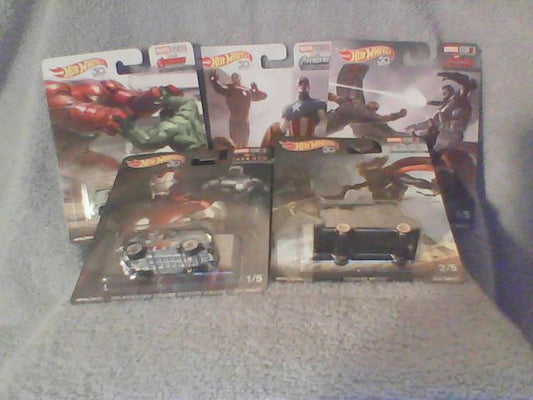 Hot Wheels marvel studios 10yr Concept art series 5/5