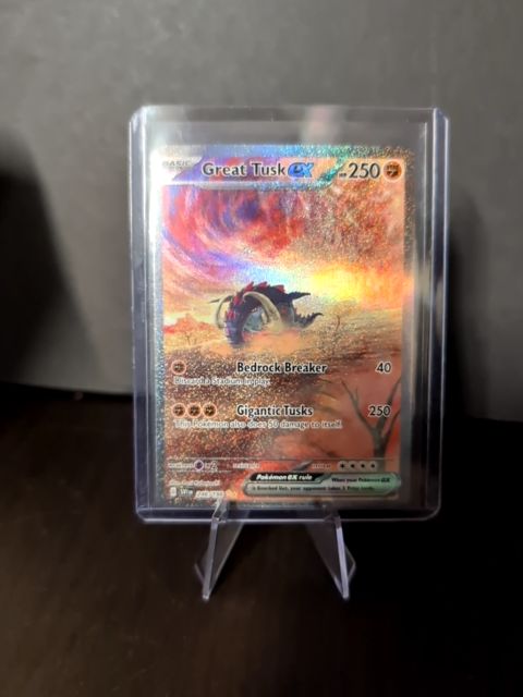 Great Tusk EX 246/198 Scarlet & Violet Special Illustration Rare