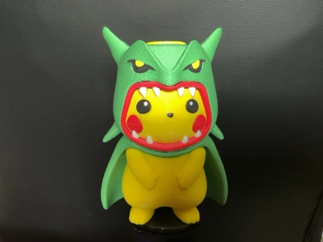 Pikachu as Rayquaza statue 3D print