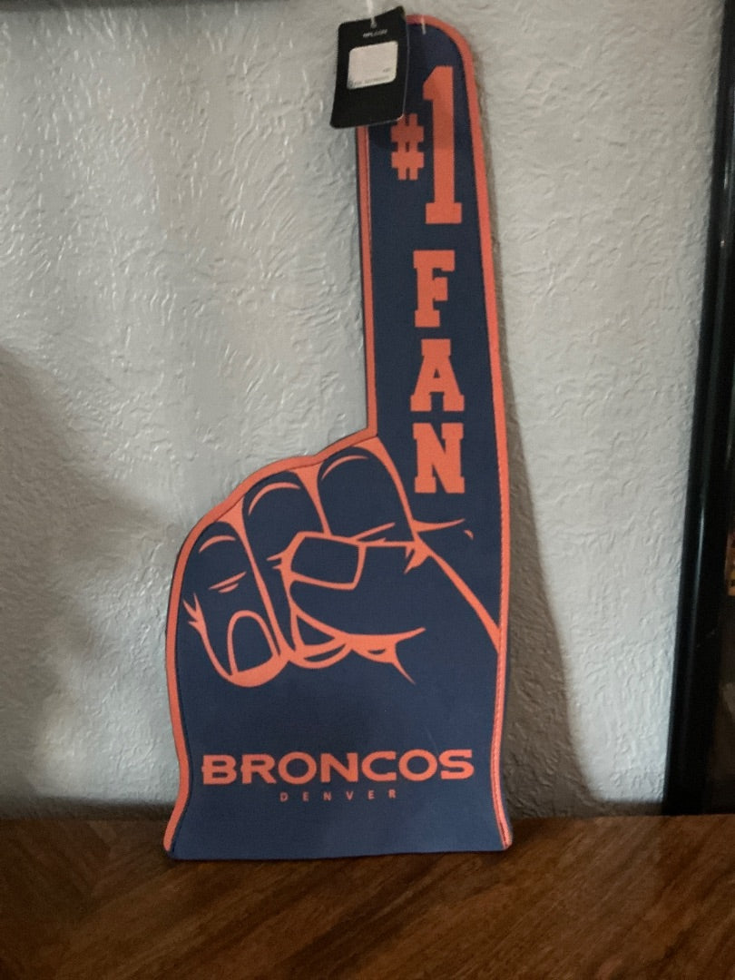 NFL Denver Broncos foam finger