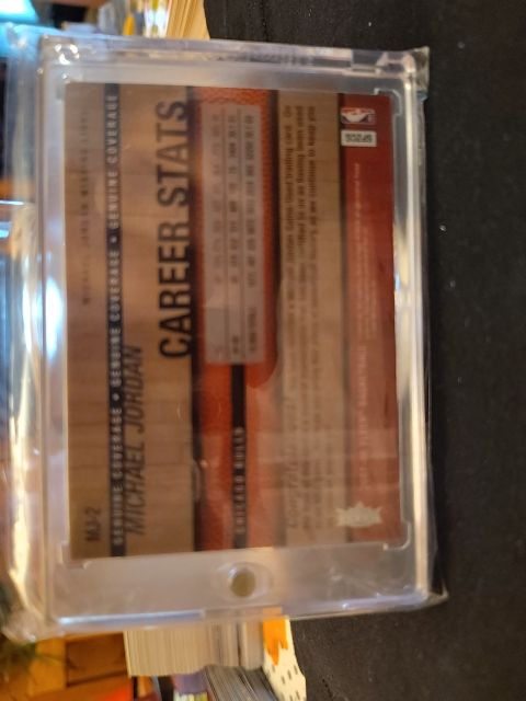 Genuine coverage game used jersey Michael Jordan