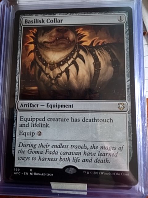 Basilisk Collar, Artifact Equipment