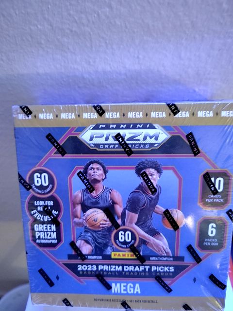 Prizm draft pick basketball mega