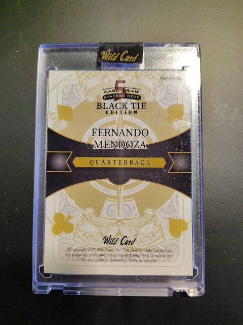 Fernando Mendoza 1/2