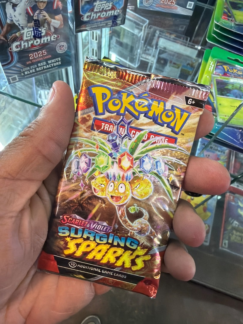 Pokemon surging sparks booster pack