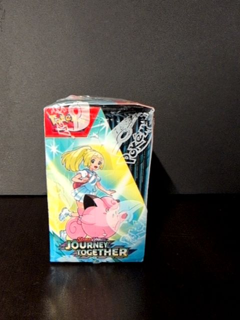 Pokemon TCG: Journey Together ENHANCED Factory Sealed Booster Box + Topper