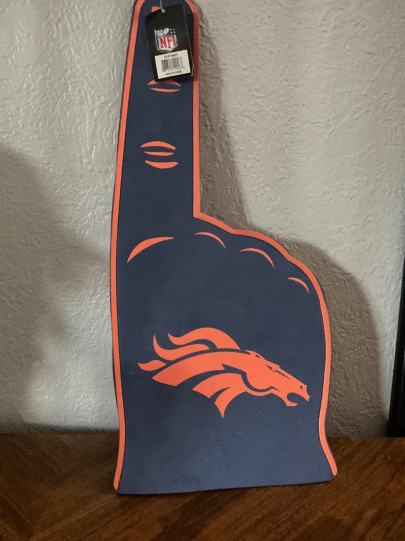 NFL Denver Broncos foam finger