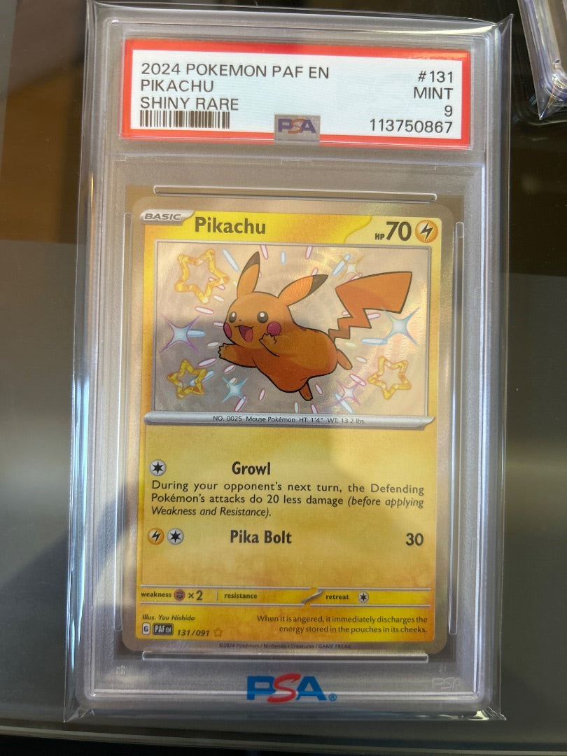 Pikachu PSA 9