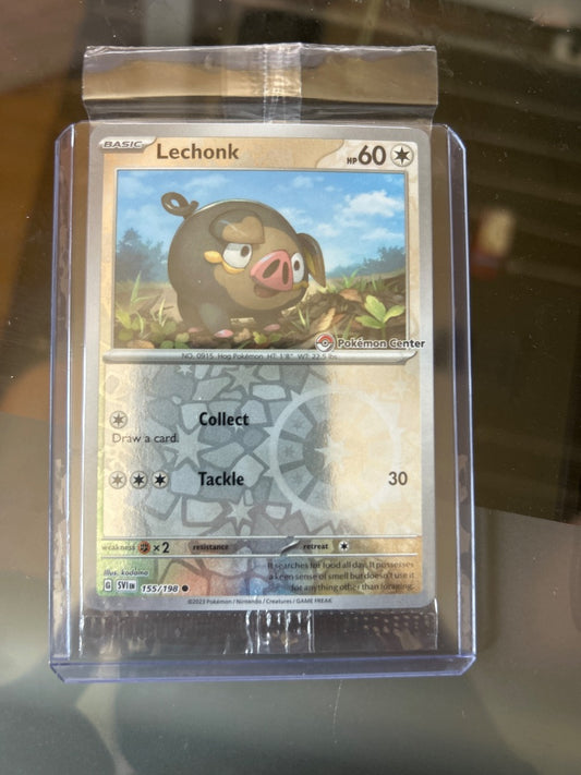 Lechonk pokemon center