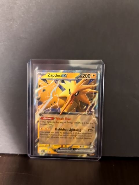 Zapdos ex 049 - Scarlet & Violet Black Star Promo