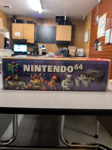 Nintendo N64 Console Complete in Box WORKING
