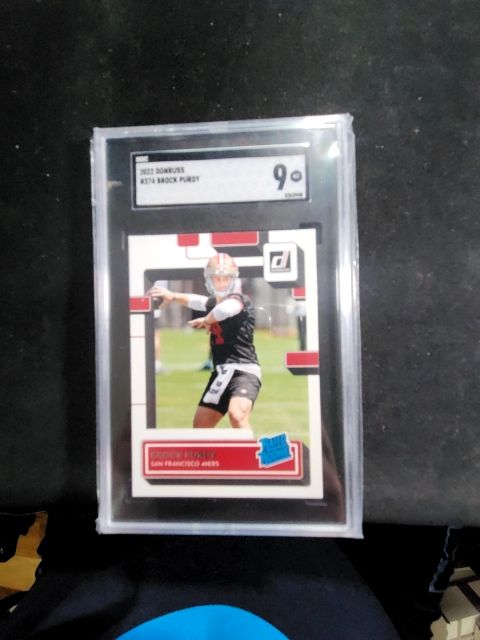 2022 Donruss Brock Purdy RC SGC 9