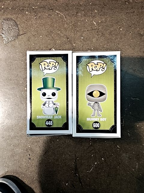 Funko 600 and funko 448 Nighmare before Christmas