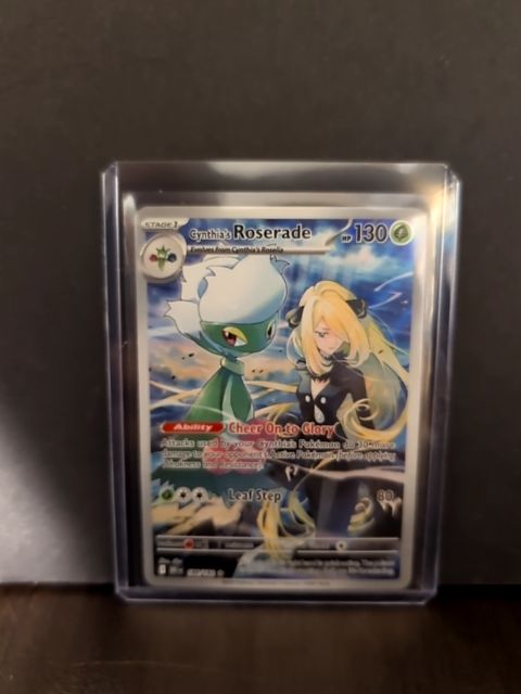 Cynthia’s Roserade 184/182 Illustration Rare Destined Rivals
