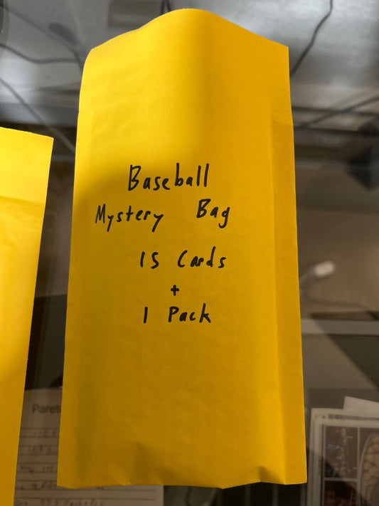 Baseball mystery bag