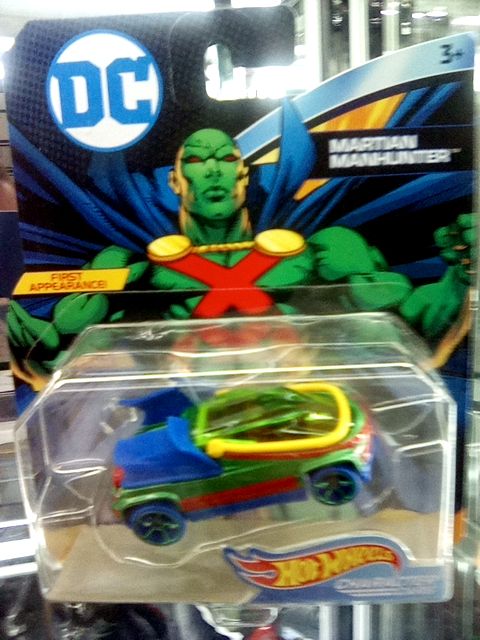 Hot wheels martian manhunter first app.