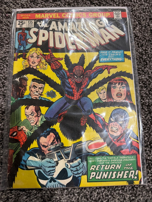 The amazing spider man 135