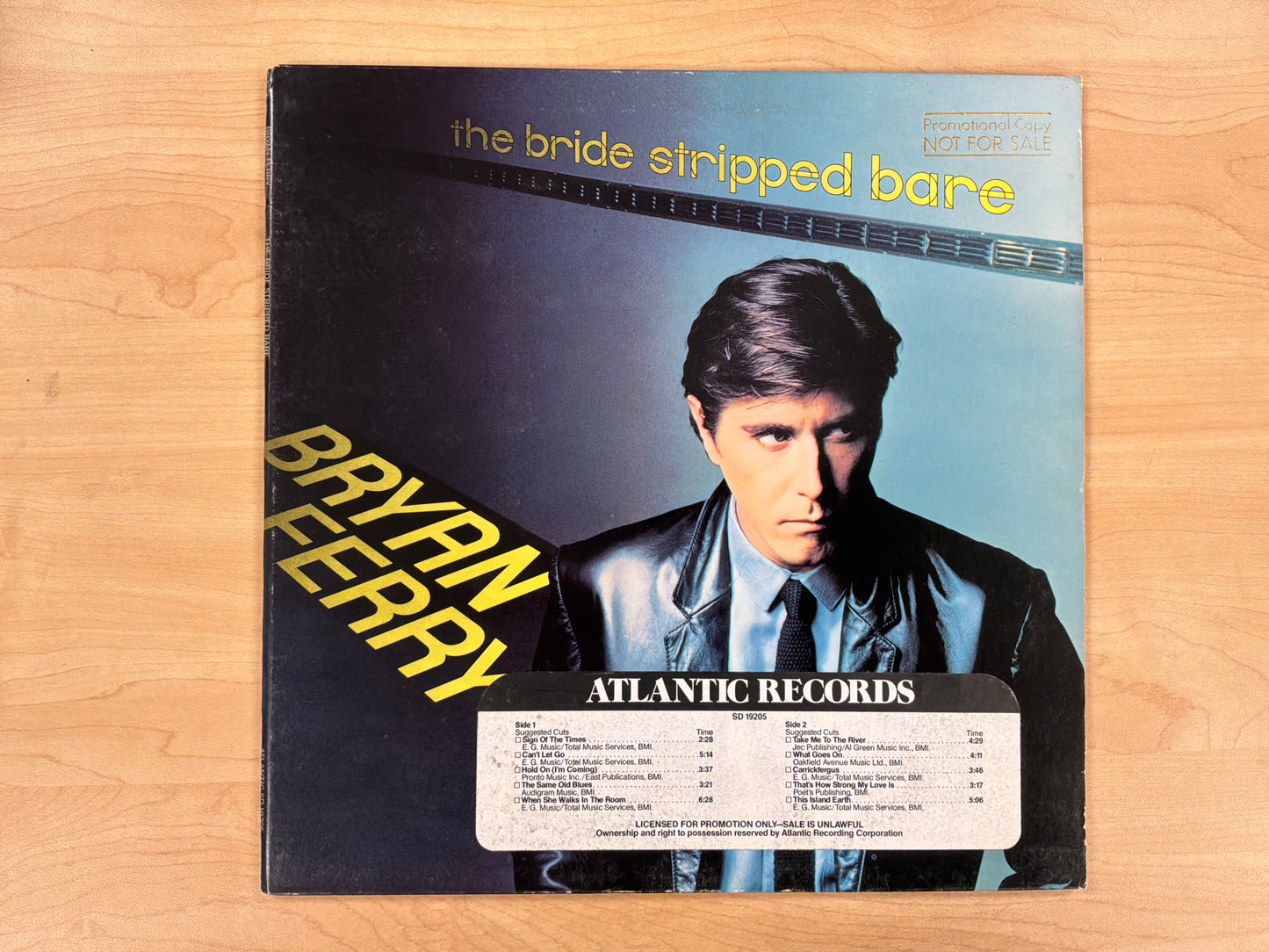 Bryan Ferry (Roxy Music singer!) - The Bride Stripped Bare