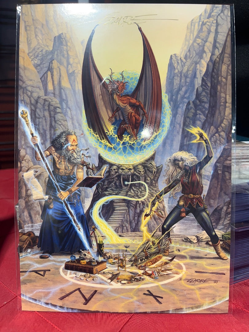 Elmore collossal card #6 signed