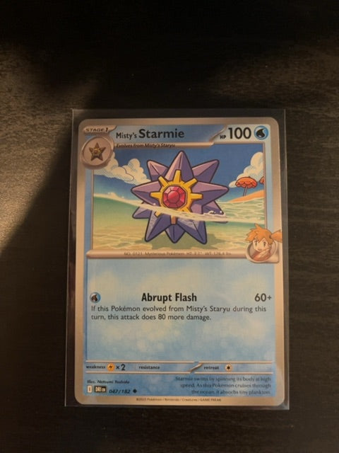 Misty's Starmie 047/182 Destined Rivals Regular