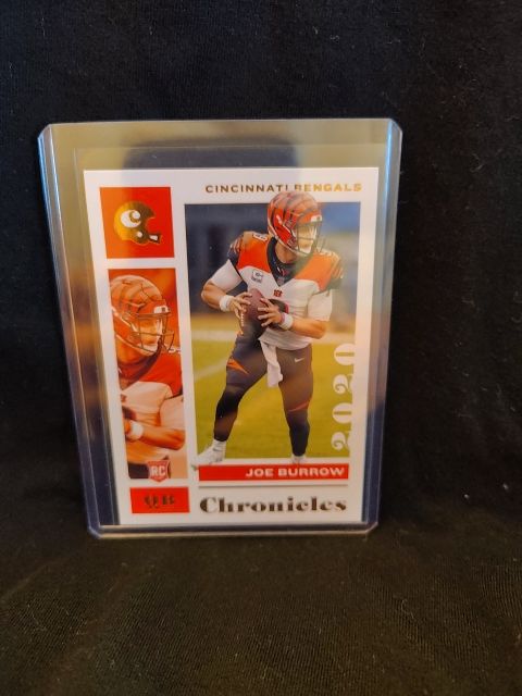 Joe Burrow chronicles rookie card