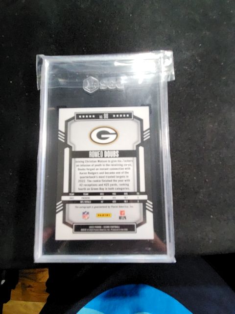 2023 Score Romeo Doubs Autograph SGC 10