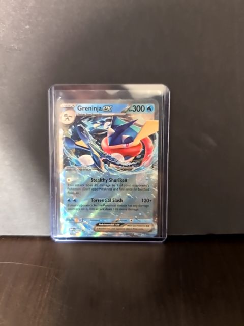 Greninja ex Scarlet & Violet SVP 054 Holo Black Star Promo