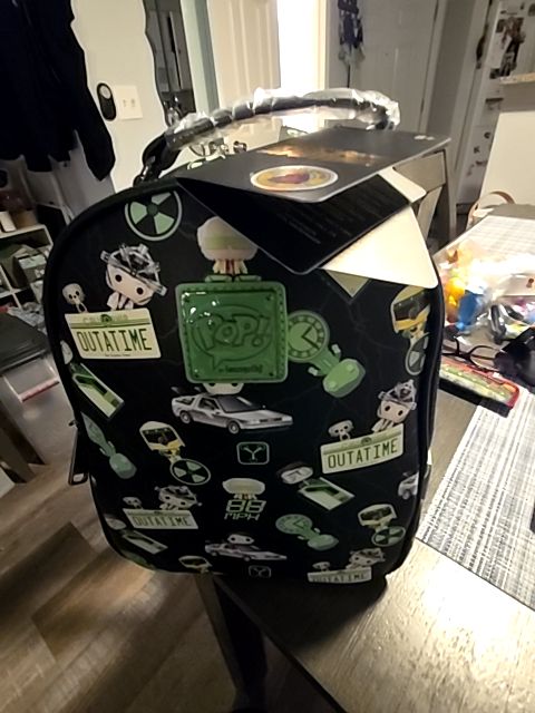 Black/Green backpack