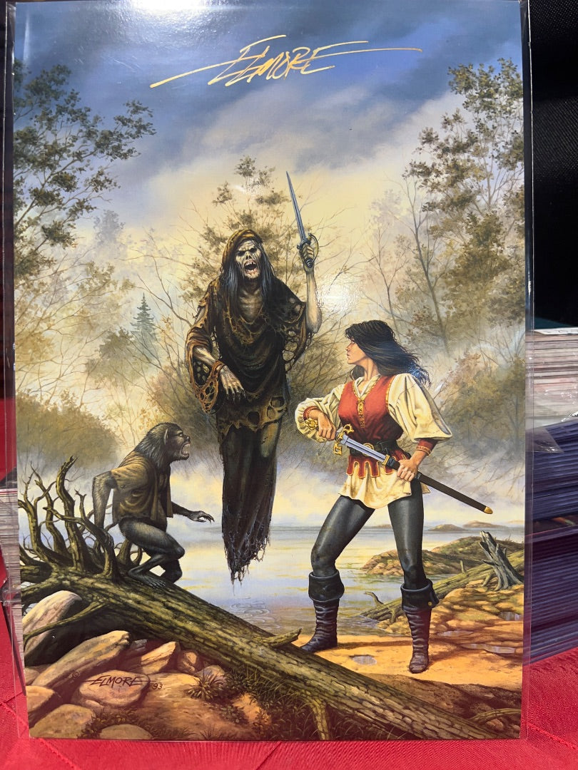 Elmore collossal card #22 signed
